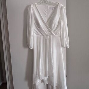 Ever Pretty White High Low Dress